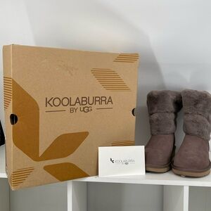 Koolaburra by UGG Lavender Fur Boots NEW size 6 Women’s